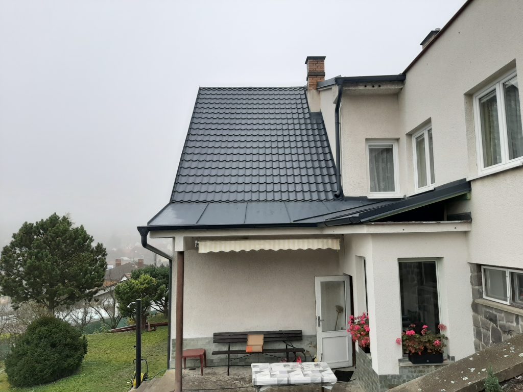 Realizace střechy — MT klempířství